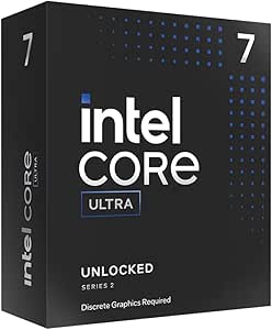 Intel Core Ultra 7 Desktop Processor 265KF - 20 cores (8 P-cores + 12 E-cores) up to 5.5 GHz
